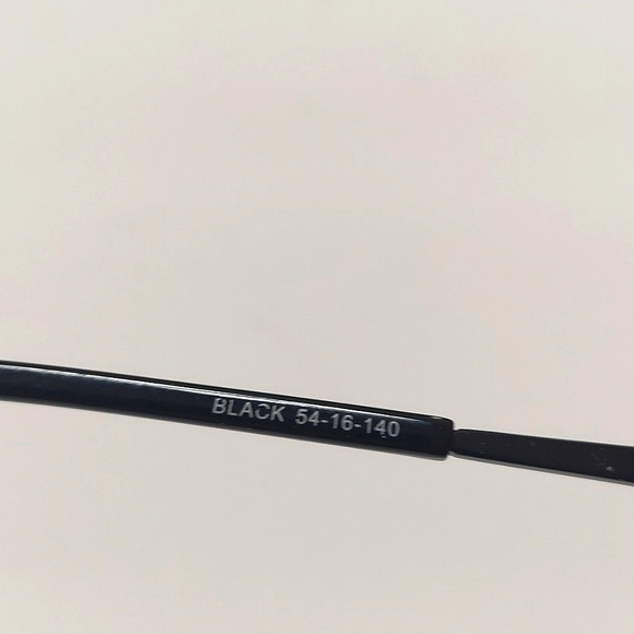 NWOT Bella Italia Unisex Stone Embellished Black Frame Eyeglasses - Picture 9 of 9